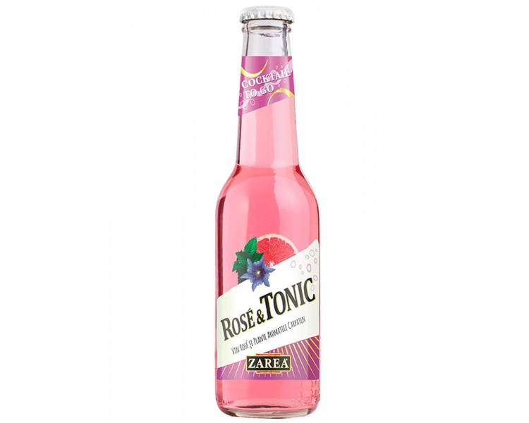 ZAREA COCKTAIL ROSE TONIC 0.275L/12
