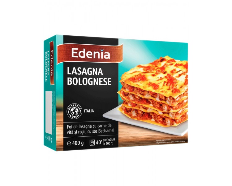 EDENIA LASAGNA BOLOÑESA 400G/12