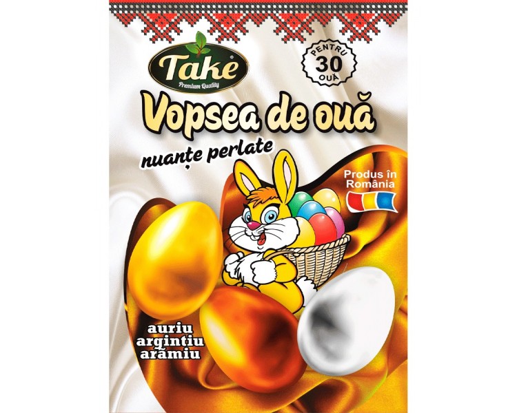 TAKE PINTURA NACARADA HUEVOS 3 COLORES 10ML/5