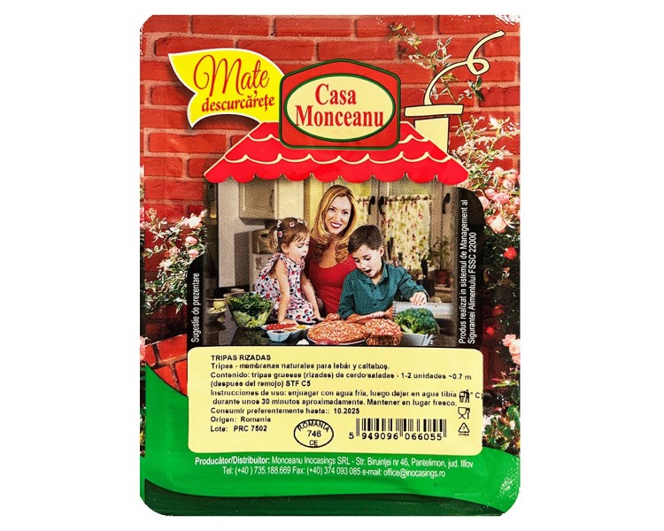 TRIPAS RIZADAS 0.7M - BANDEJA