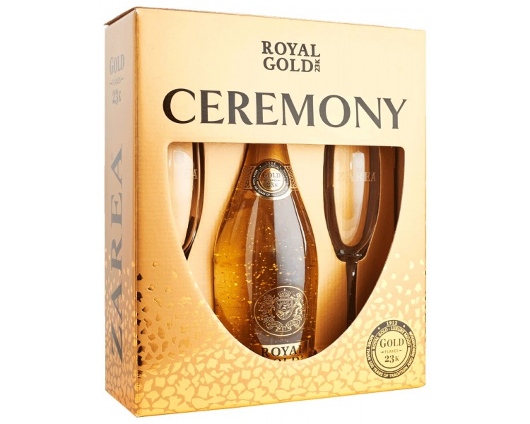 ZAREA CEREMONY ROYAL GOLD 23K 0.75L/6 + 2 PAHARE
