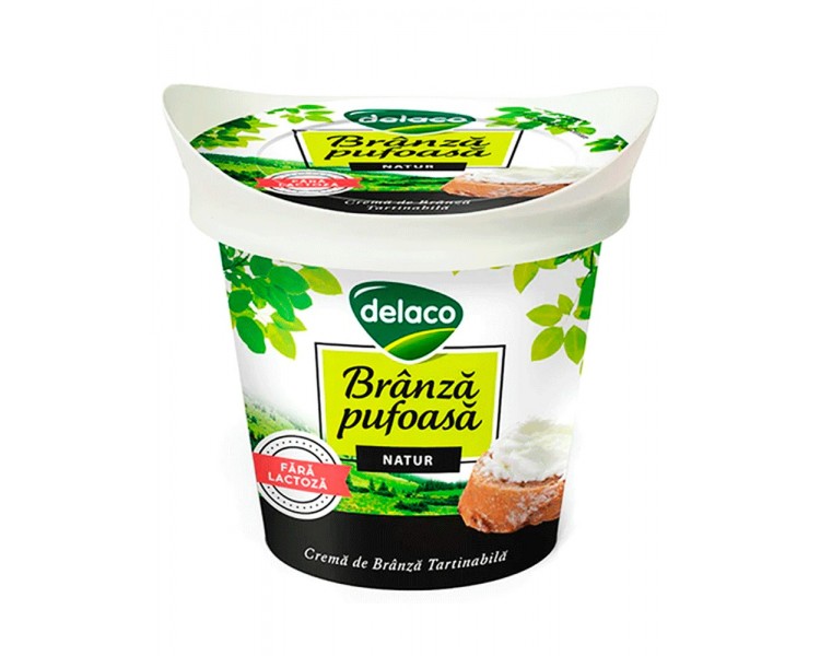DELACO QUESO ESPONJOSO NATUR 140G/8