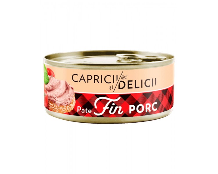 CAPRICII PATE FIN PORC 120G/27