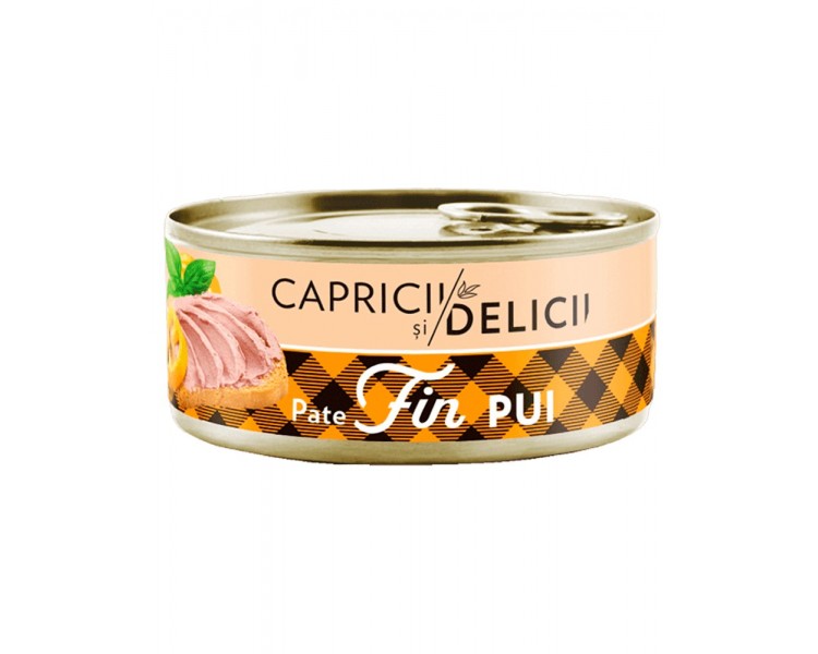 CAPRICII PATE FIN PUI 120G/27