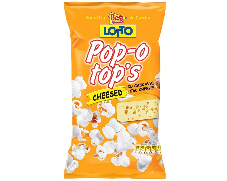 LOTTO POP-O TOP´S PALOMITAS QUESO CURADO 75G/18