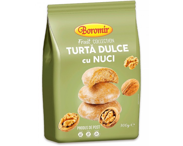 BOROMIR TURTA DULCE NUCI 300G/12