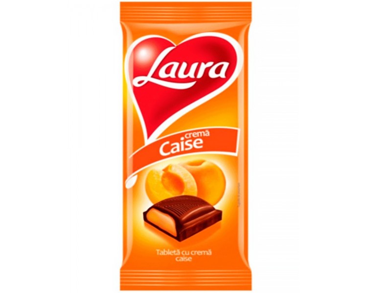 Ciocolata Laura cu Crema de Caise
