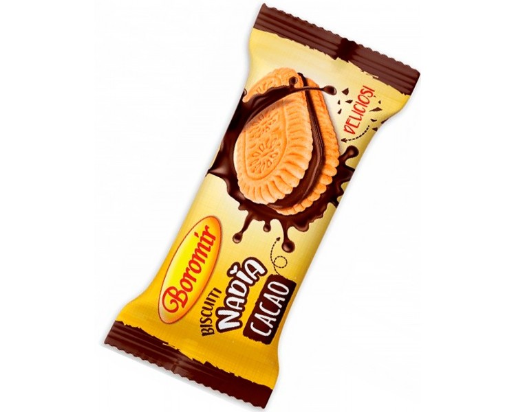 BOROMIR GALLETAS NADIA CREMA CACAO 30G/30